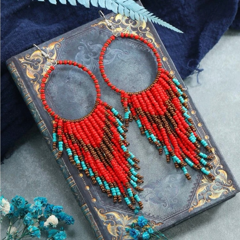 Fun earrings, Artsy earrings. Unique earrings.